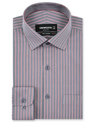 Stripe Red Tailored Smart Fit Shirt FS2834SF-14.5