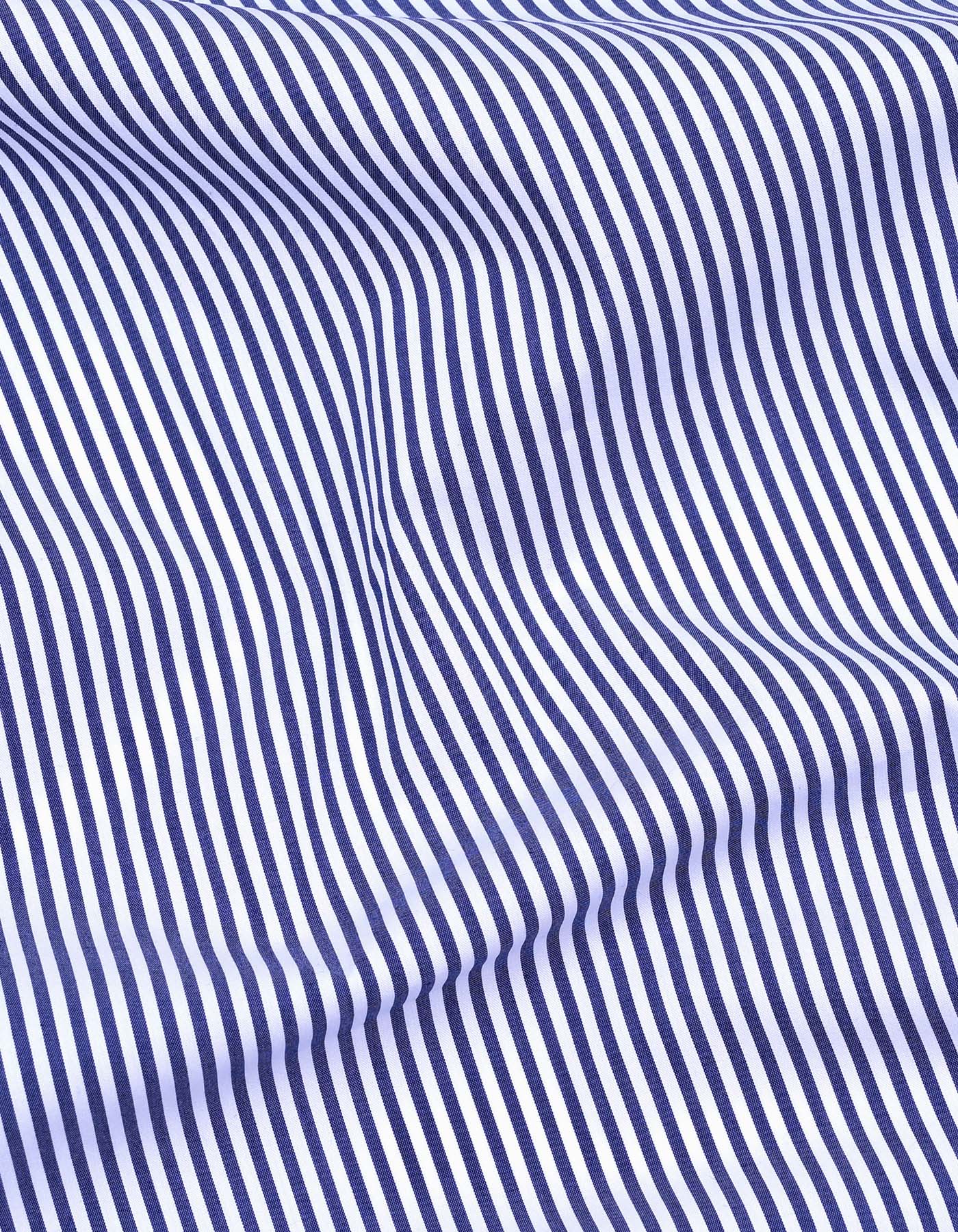 Stripe Navy Tailored Smart Fit Shirt FS2838SF-16