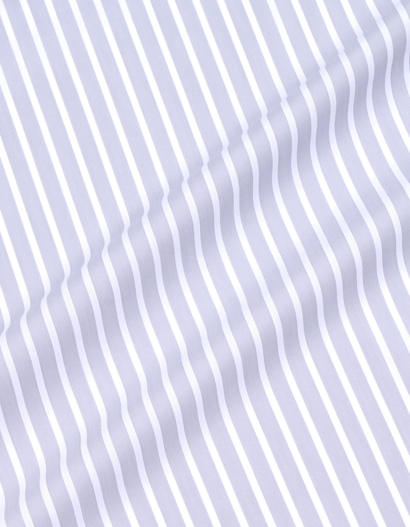Stripe L Grey Tailored Smart Fit Shirt FS2840SF-16