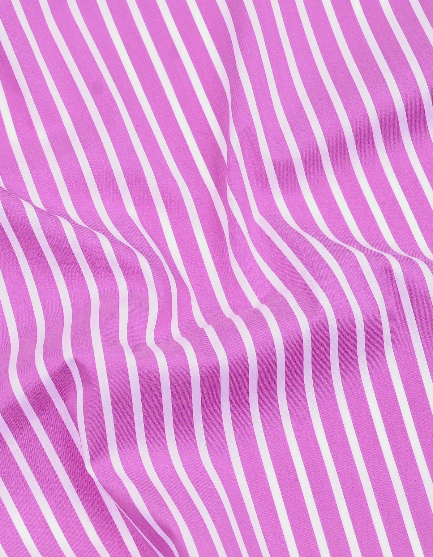Stripe Mauve Classic Fit Shirt FS2842RF-16