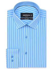 Stripe Sky Tailored Smart Fit Shirt FS2845SF-14.5