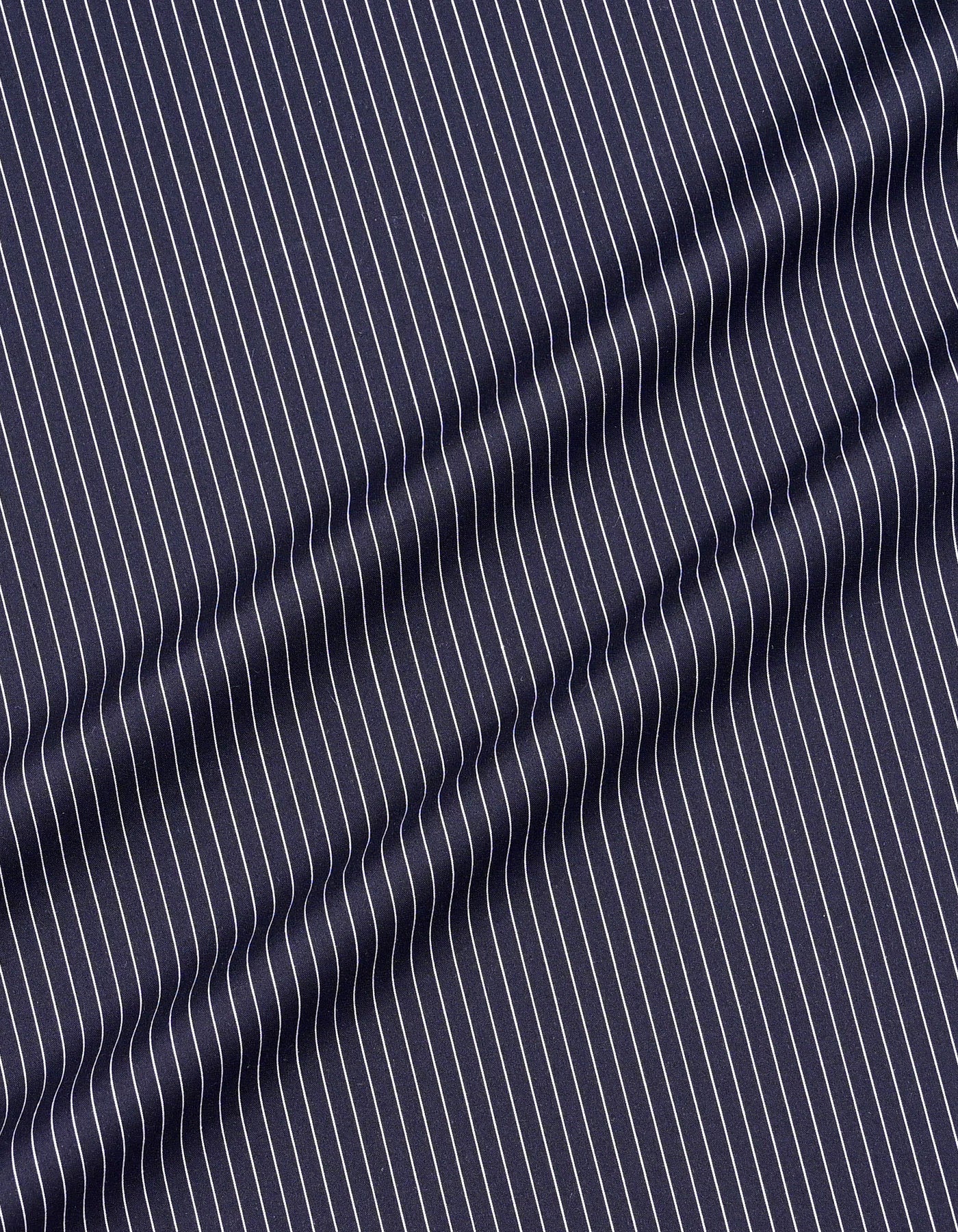 Stripe Black Tailored Smart Fit Shirt FS2851SF-16