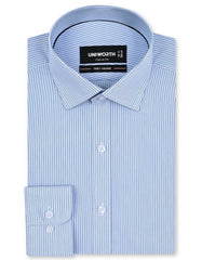 Stripe Blue Classic Fit Shirt FS2852RF-14.5