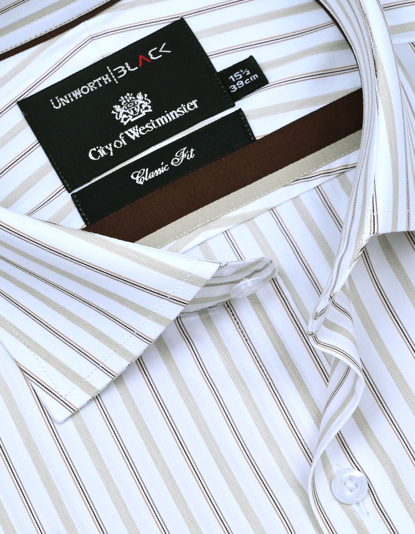 Stripe Fawn Classic Fit Shirt FS2854RF-15