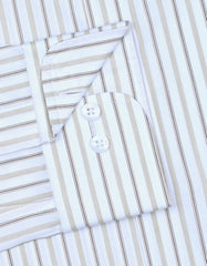 Stripe Fawn Tailored Smart Fit Shirt FS2854SF-15.5