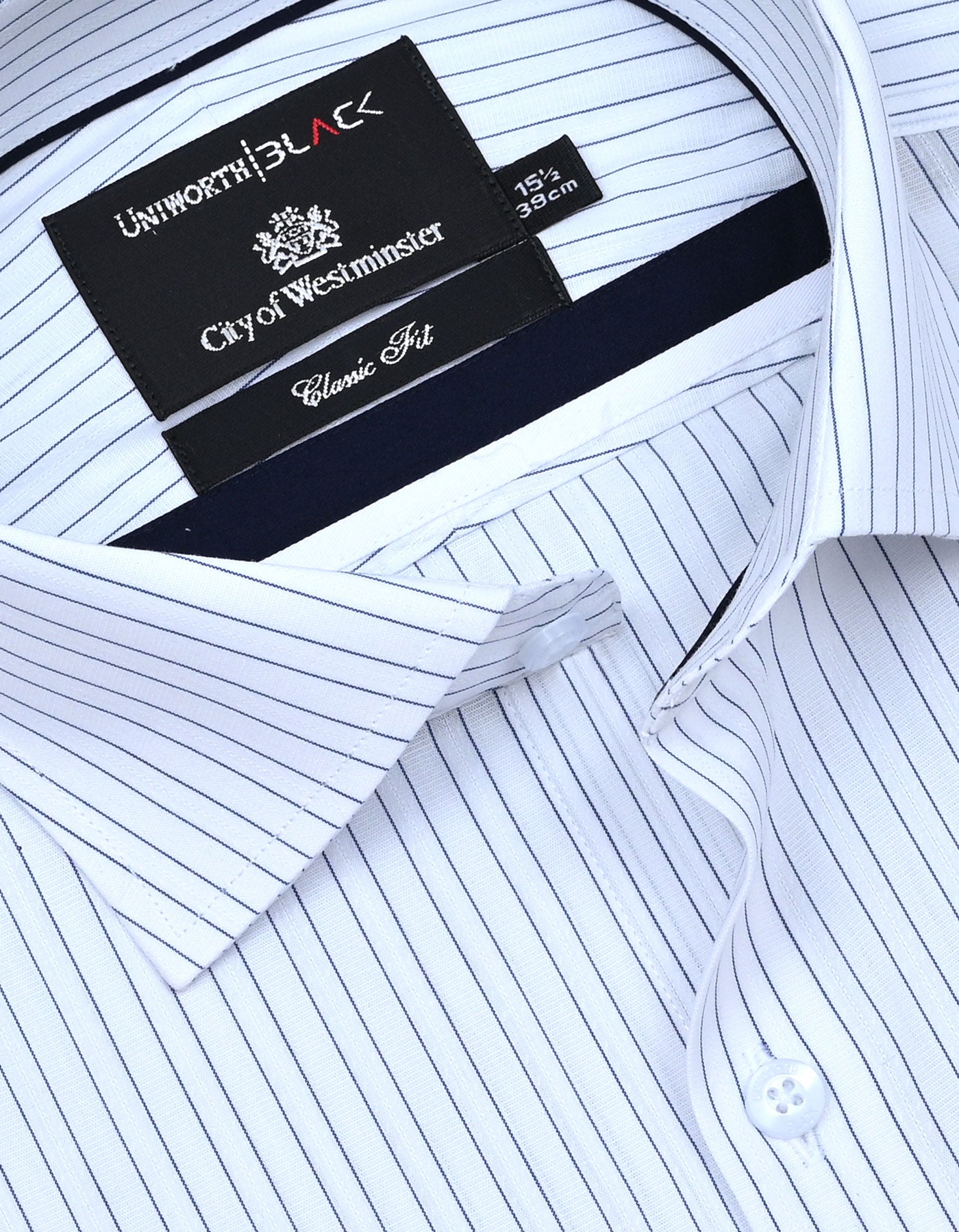 Stripe Navy Classic Fit Shirt FS2856RF-15