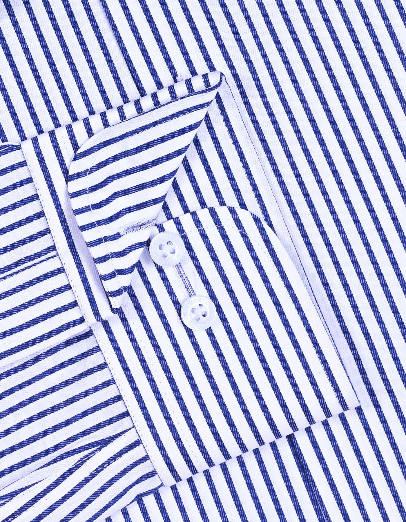 Stripe Navy Tailored Smart Fit Shirt FS2859-1SF-15.5