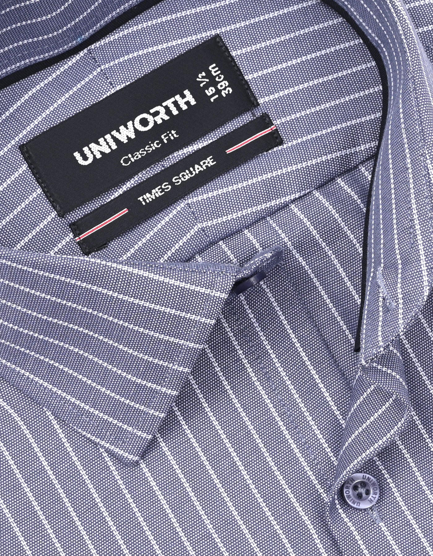 Stripe Charcoal Classic Fit Shirt FS2860RF-15