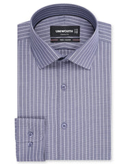 Stripe Charcoal Classic Fit Shirt FS2860RF-14.5