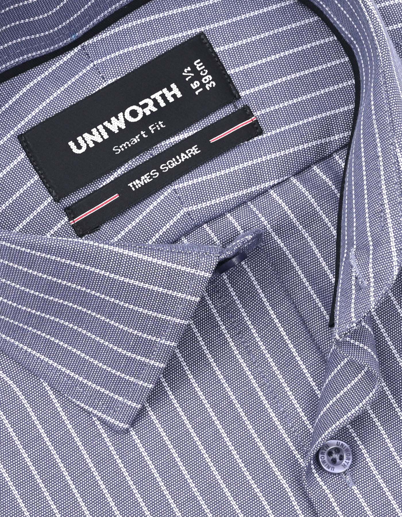 Stripe Charcoal Tailored Smart Fit Shirt FS2860SF-15
