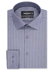 Stripe Charcoal Tailored Smart Fit Shirt FS2860SF-14.5