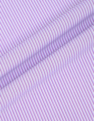 Stripe L Purple Tailored Smart Fit Shirt FS2861-1SF-16