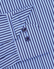 Stripe Navy Tailored Smart Fit Shirt FS2867-2SF-15.5