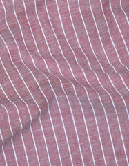 Stripe Maroon Tailored Smart Fit Shirt FS2868-1SF-16
