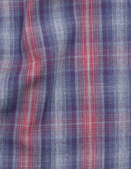 Check Maroon/Grey Tailored Smart Fit Shirt FS2869SF-16