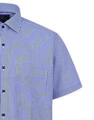 Stripe Navy Smart Fit Shirt FS2871SH-15.5