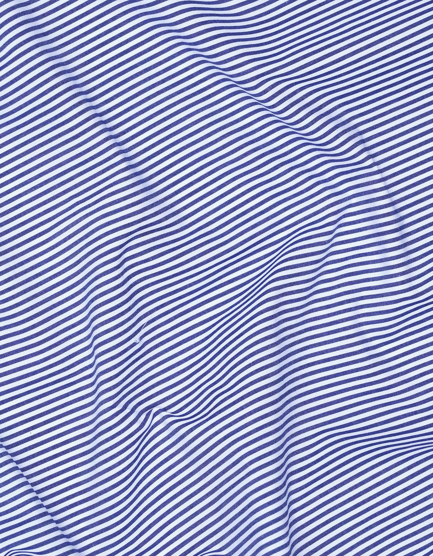 Stripe Navy Smart Fit Shirt FS2871SH-16