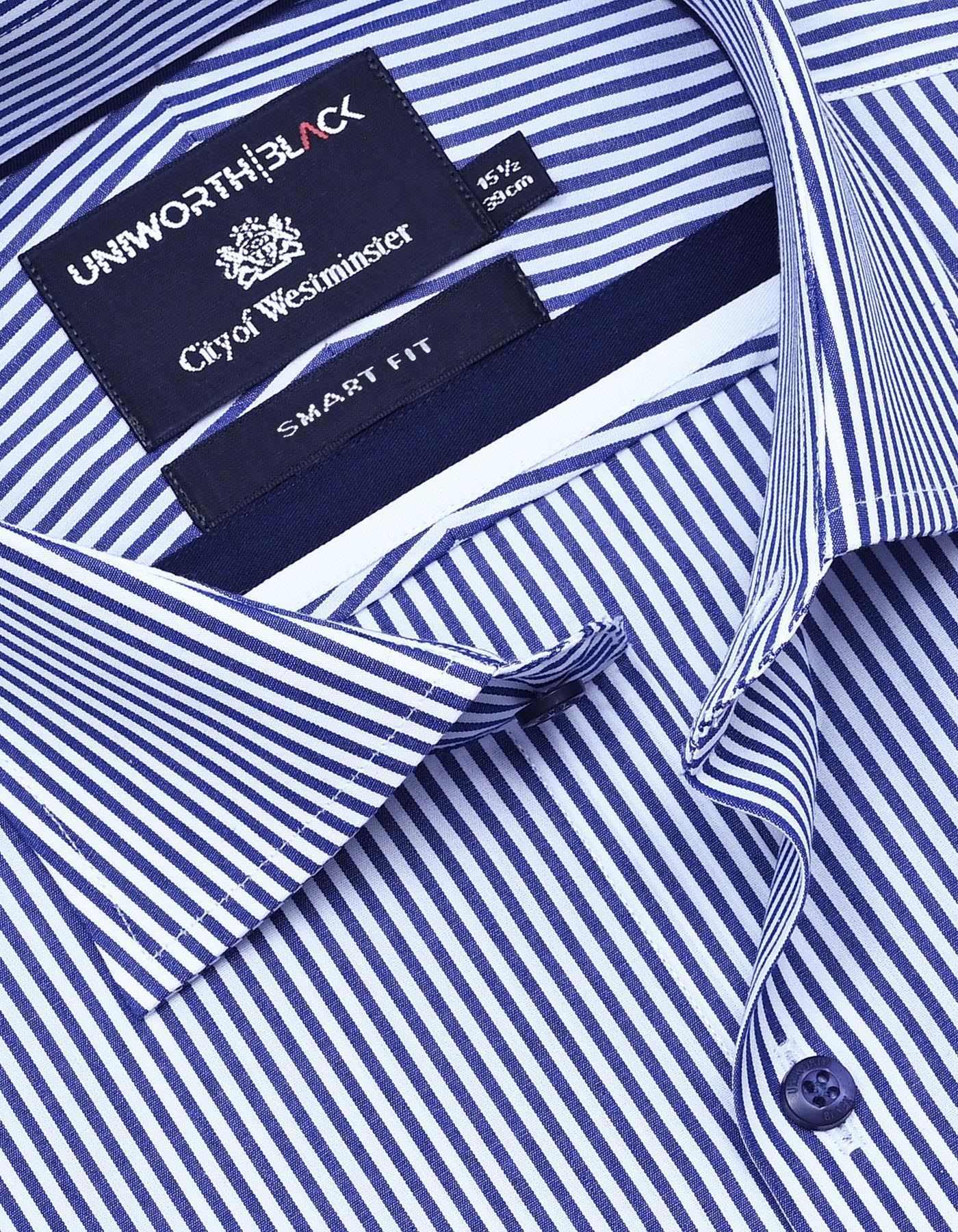 Stripe Navy Smart Fit Shirt FS2871SH-15