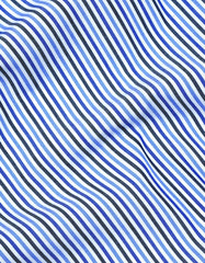 Stripe Royal Blue Tailored Smart Fit Shirt FS2877-1SF-16