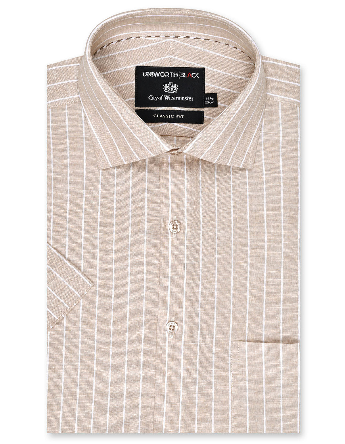 Stripe Fawn Classic Fit Shirt FS2898RH-14.5