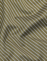 Stripe Olive Tailored Smart Fit Shirt FS2902-1SF-16