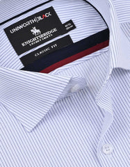 Stripe Navy Classic Fit Shirt FS2904-2RF-15