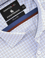 Check Brown Tailored Smart Fit Shirt FS2905SF-15.5