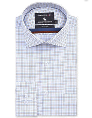 Check Brown Tailored Smart Fit Shirt FS2905SF-15