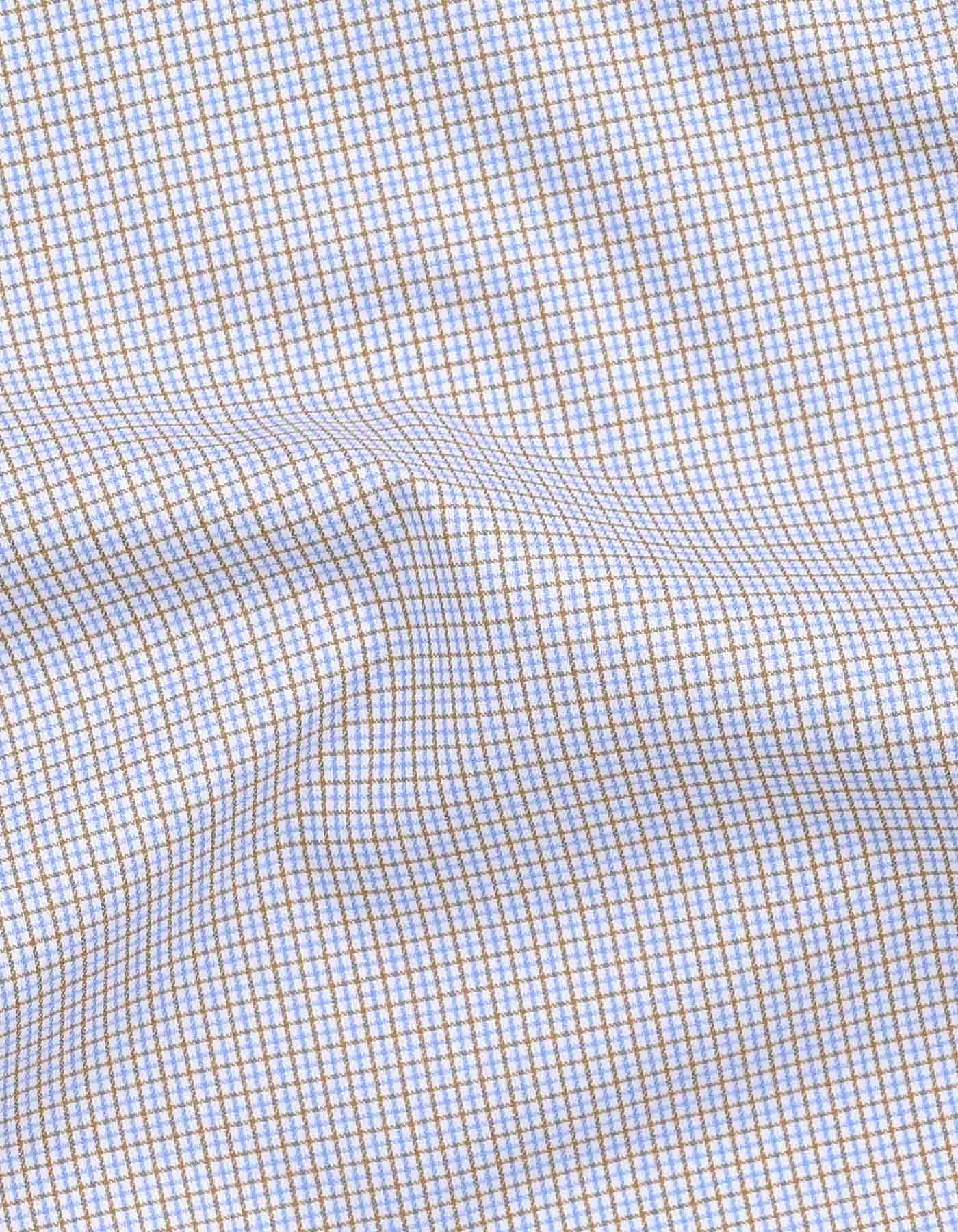 Check L Brown Tailored Smart Fit Shirt FS2906SF-16