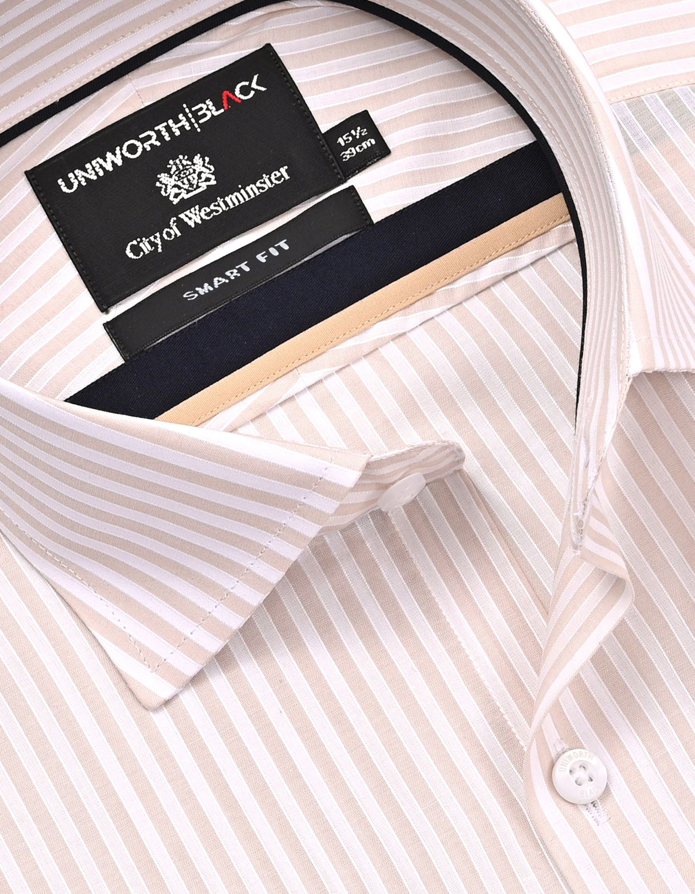 Stripe Fawn Tailored Smart Fit Shirt FS2910-1SF-15