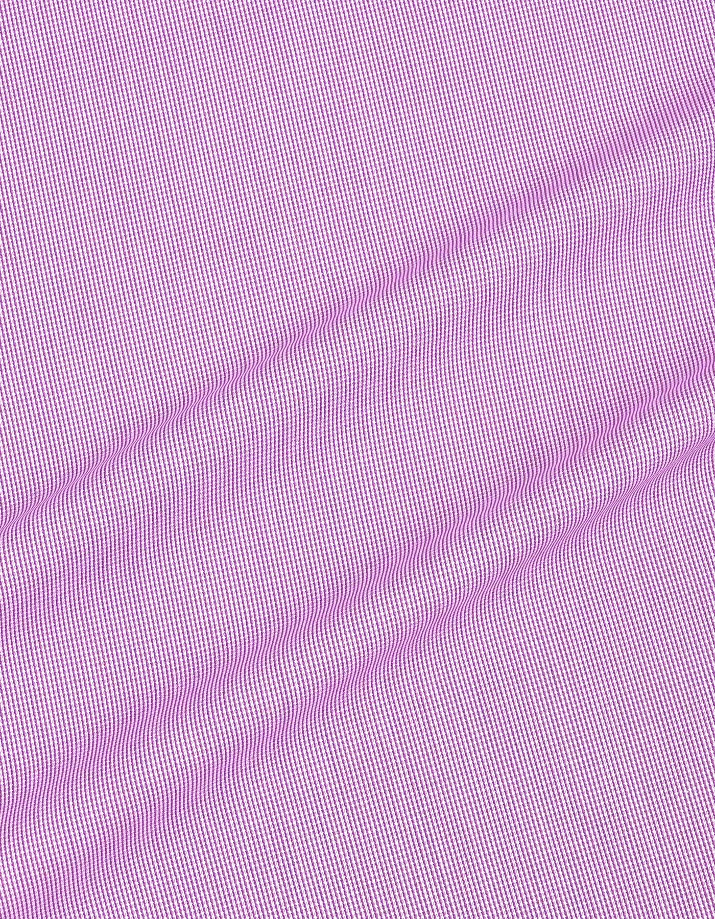 Stripe Purple Tailored Smart Fit Shirt FS2911-1SF-16