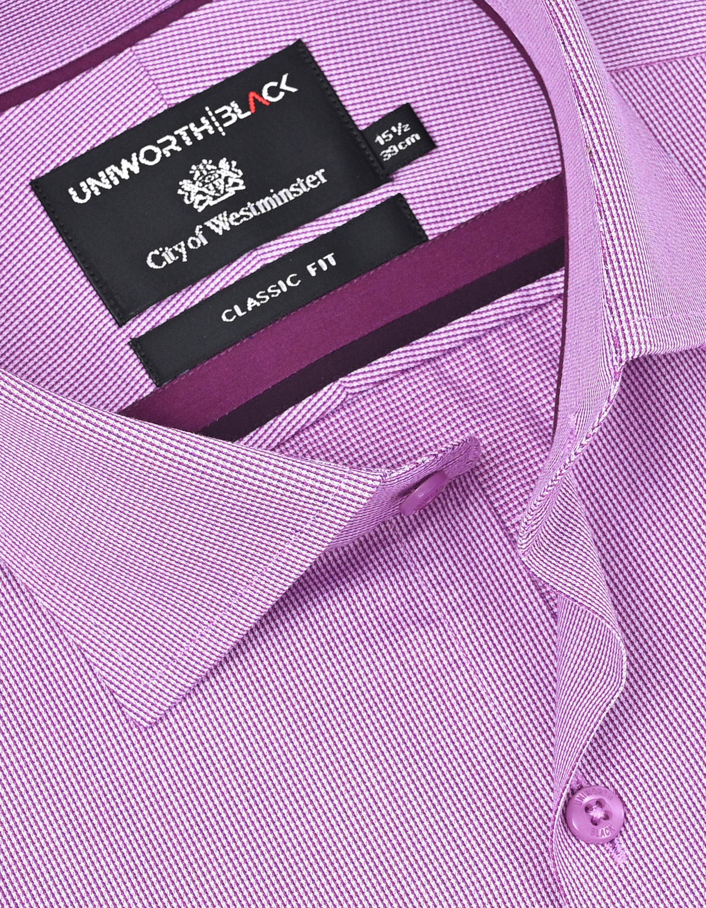 Stripe Purple Tailored Smart Fit Shirt FS2911-1SF-15