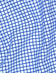 Check Royal Blue Tailored Smart Fit Shirt FS2916SF-16