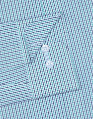 Check Green Tailored Smart Fit Shirt FS2917SF-15.5