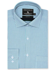 Check Green Tailored Smart Fit Shirt FS2917SF-14.5