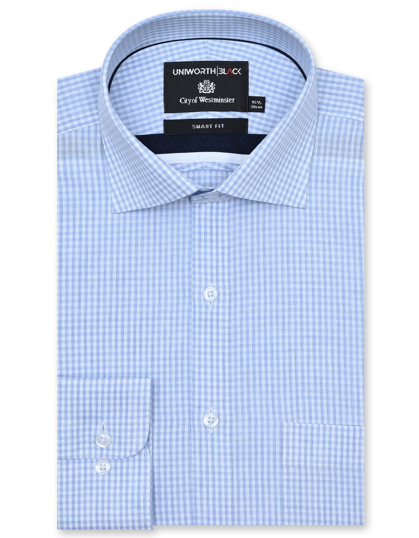 Check Sky Tailored Smart Fit Shirt FS2919SF-14.5