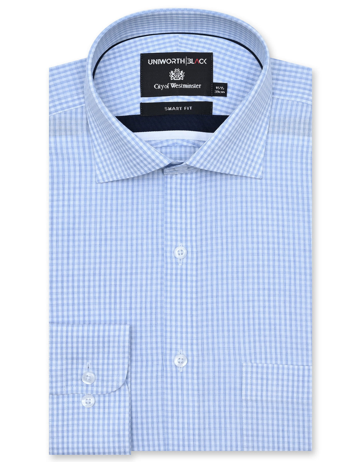 Check Sky Tailored Smart Fit Shirt FS2919SF-14.5