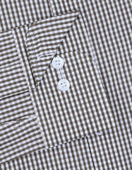 Check Brown Tailored Smart Fit Shirt FS2920SF-15.5