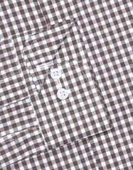 Check Brown Tailored Smart Fit Shirt FS2925SF-15.5