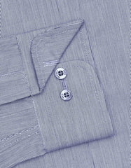 Stripe Navy Classic Fit Shirt FS2926-1RF-15.5