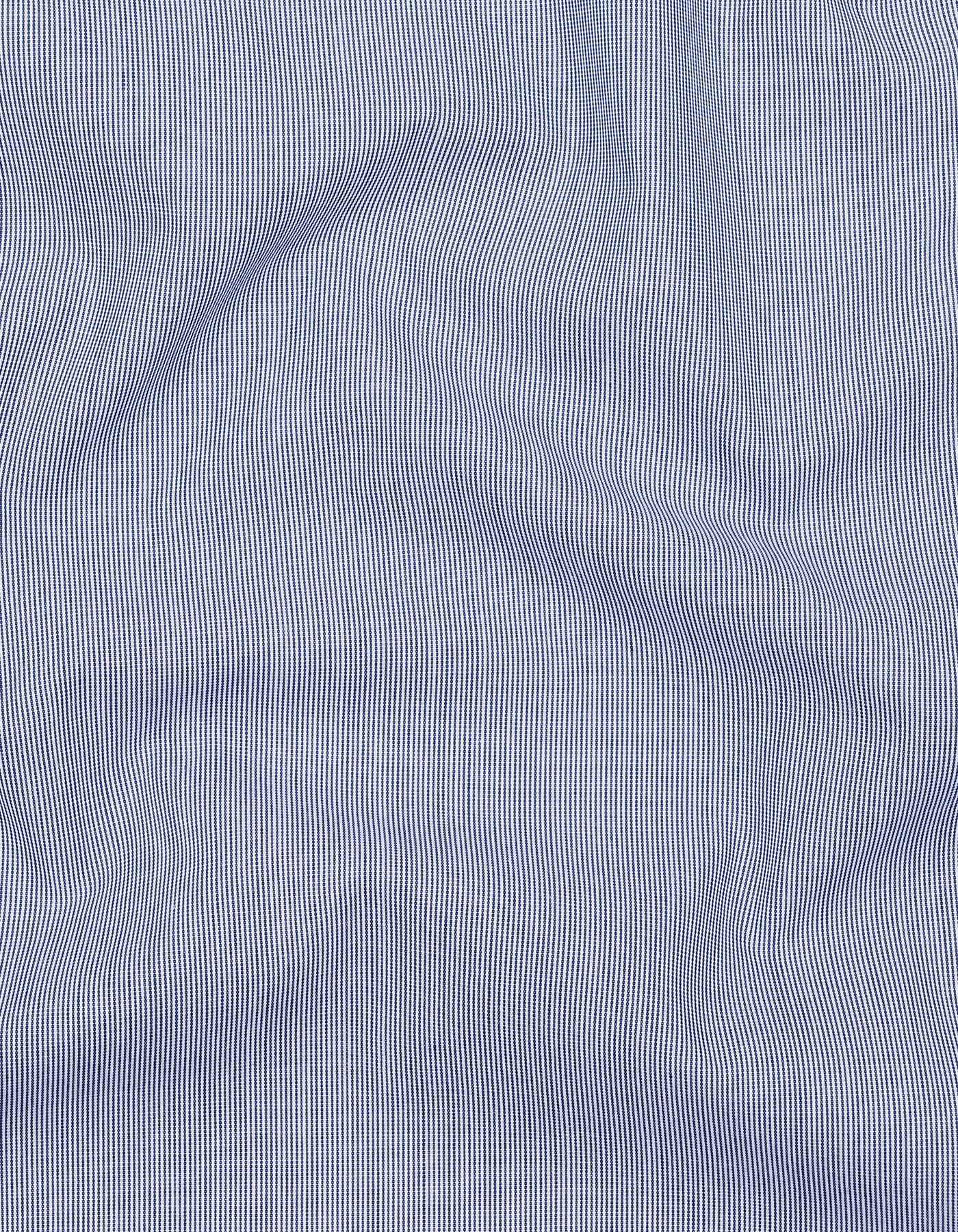Stripe Navy Classic Fit Shirt FS2926-1RF-16