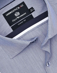 Stripe Navy Classic Fit Shirt FS2926-1RF-15