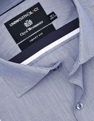 Stripe Navy Tailored Smart Fit Shirt FS2926-1SF-15
