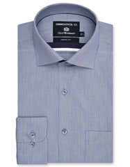 Stripe Navy Tailored Smart Fit Shirt FS2926-1SF-14.5