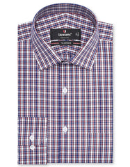 Check Navy Classic Fit Shirt FS2926RF-14.5