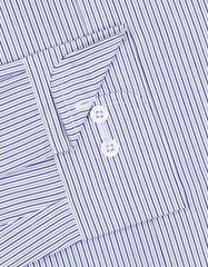 Stripe Royal Blue Classic Fit Shirt FS2927-1RF-15.5