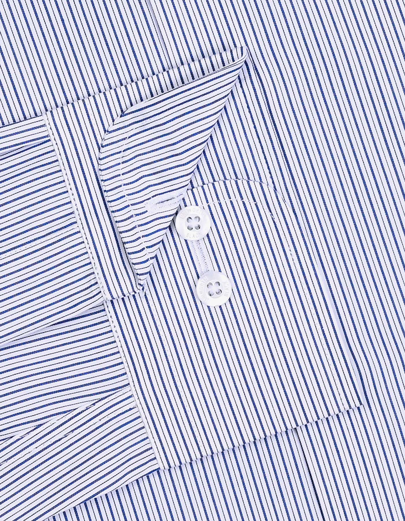 Stripe Royal Blue Tailored Smart Fit Shirt FS2927-1SF-15.5