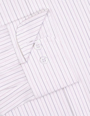 Stripe Mauve Classic Fit Shirt FS2928-1RF-15.5