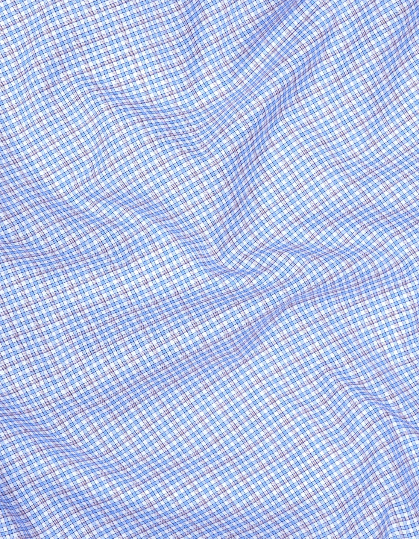 Check Blue Classic Fit Shirt FS2928RF-16