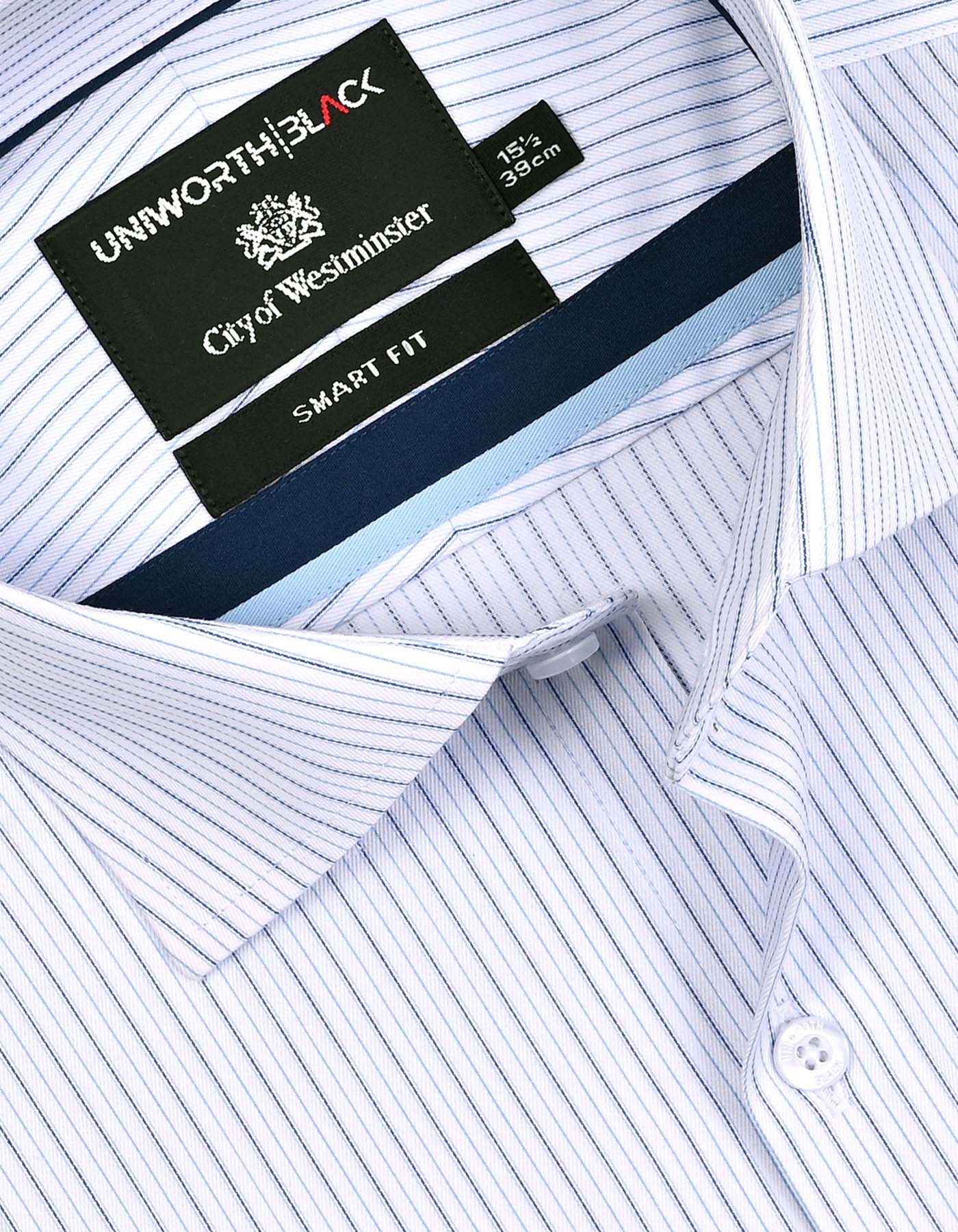 Stripe Navy Tailored Smart Fit Shirt FS2930SF-15